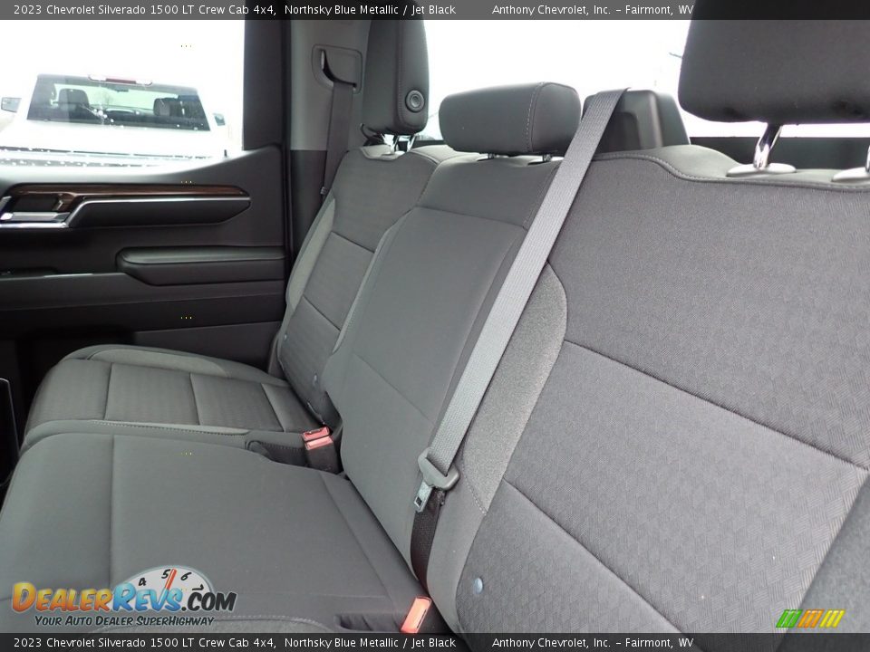 2023 Chevrolet Silverado 1500 LT Crew Cab 4x4 Northsky Blue Metallic / Jet Black Photo #12