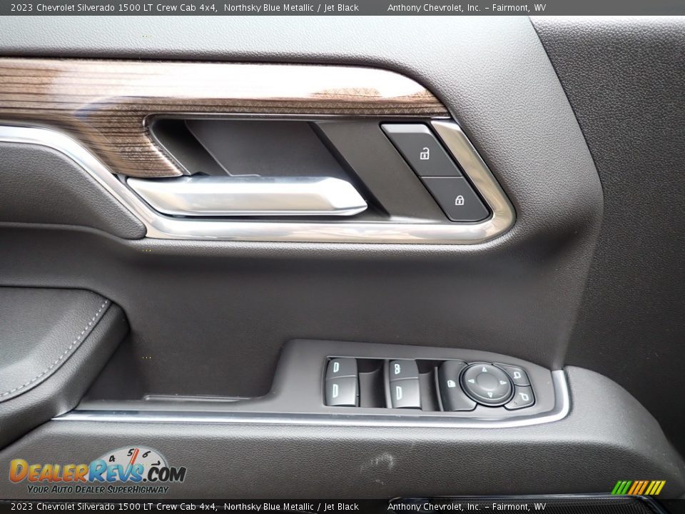 2023 Chevrolet Silverado 1500 LT Crew Cab 4x4 Northsky Blue Metallic / Jet Black Photo #14