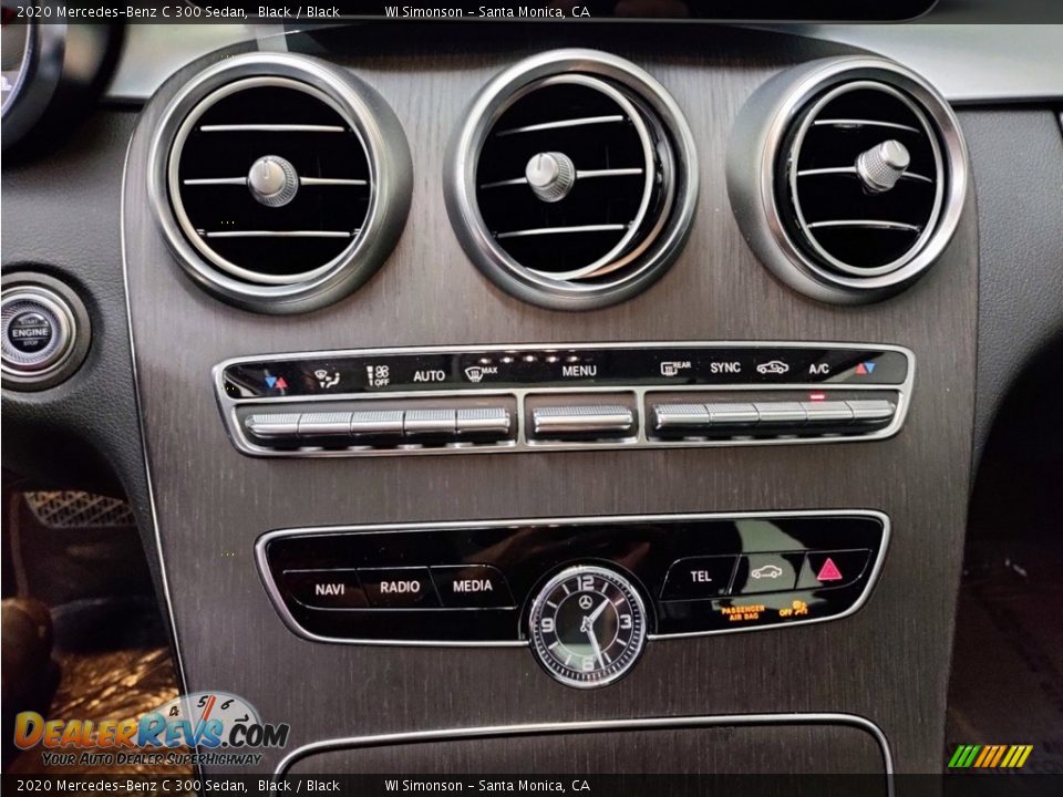 2020 Mercedes-Benz C 300 Sedan Black / Black Photo #24