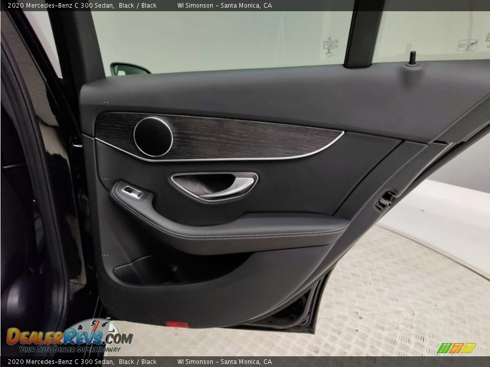 2020 Mercedes-Benz C 300 Sedan Black / Black Photo #28