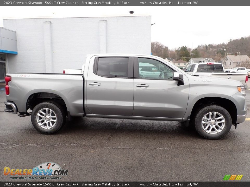 Sterling Gray Metallic 2023 Chevrolet Silverado 1500 LT Crew Cab 4x4 Photo #2