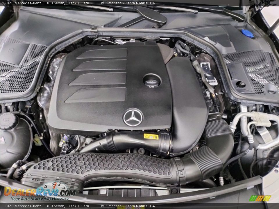 2020 Mercedes-Benz C 300 Sedan Black / Black Photo #32