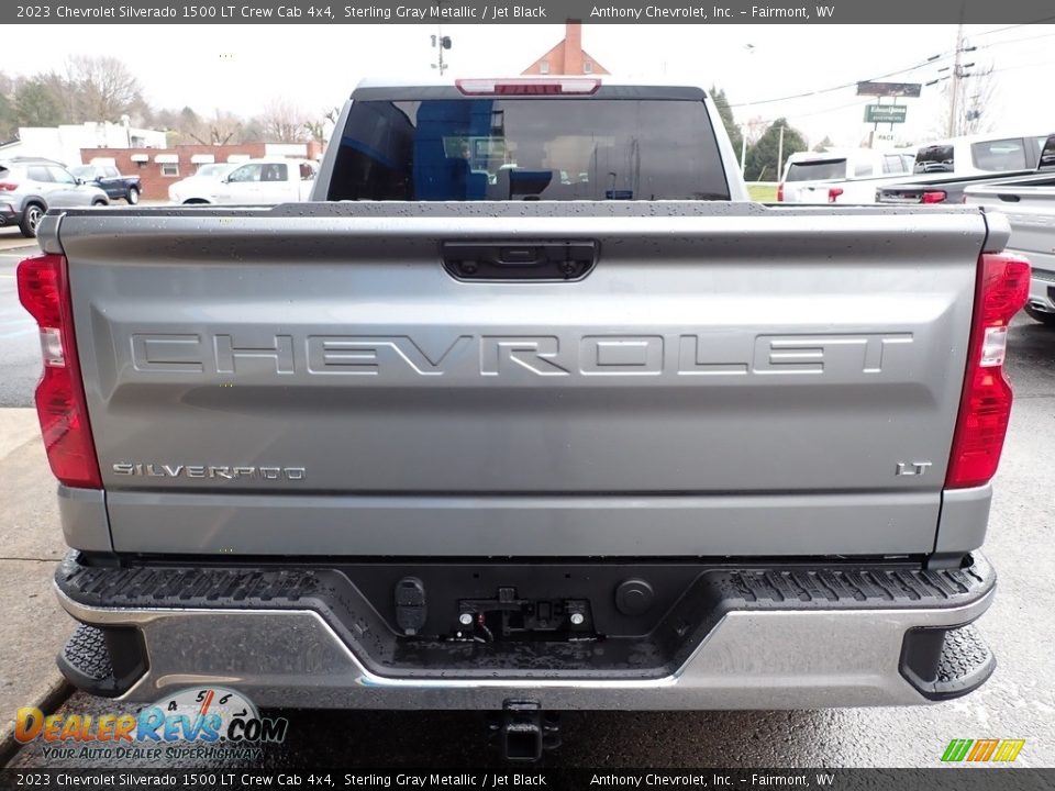 2023 Chevrolet Silverado 1500 LT Crew Cab 4x4 Sterling Gray Metallic / Jet Black Photo #4