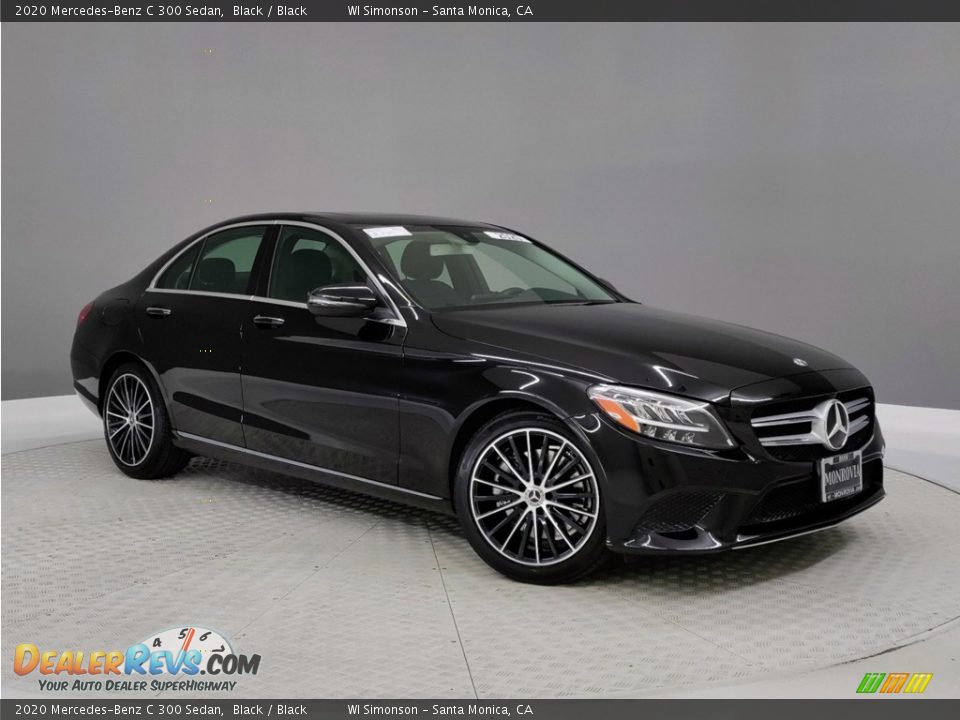 2020 Mercedes-Benz C 300 Sedan Black / Black Photo #34