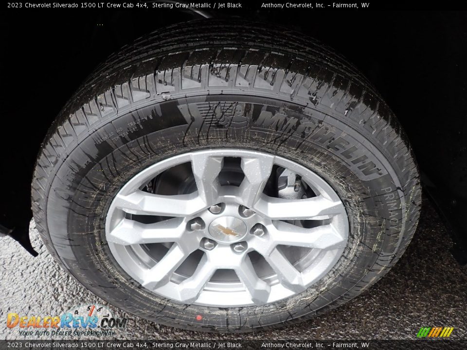 2023 Chevrolet Silverado 1500 LT Crew Cab 4x4 Sterling Gray Metallic / Jet Black Photo #10