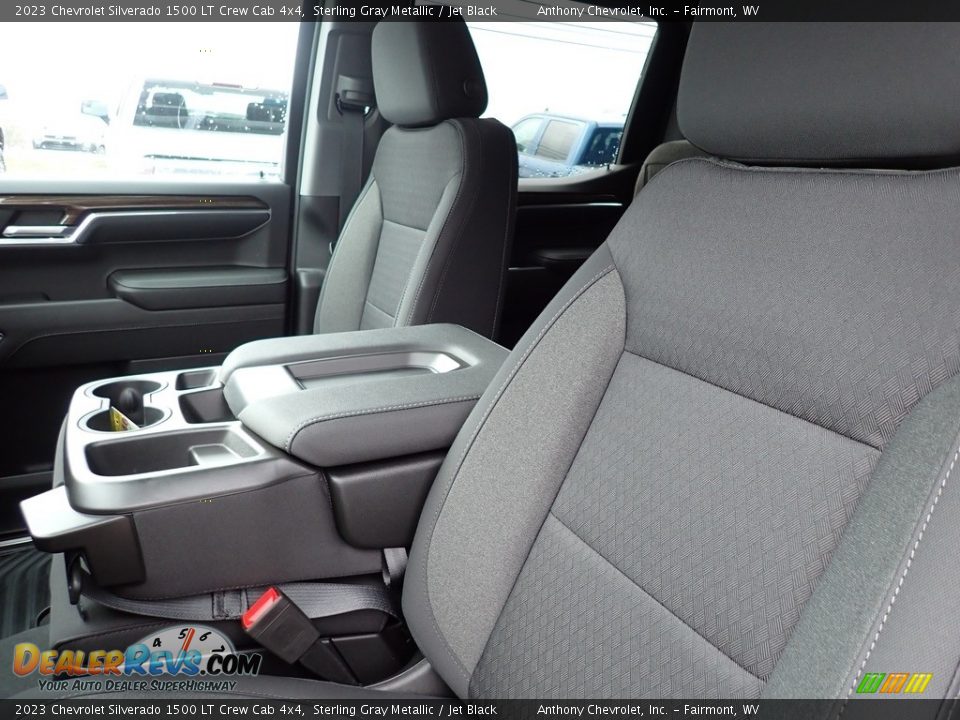 2023 Chevrolet Silverado 1500 LT Crew Cab 4x4 Sterling Gray Metallic / Jet Black Photo #11