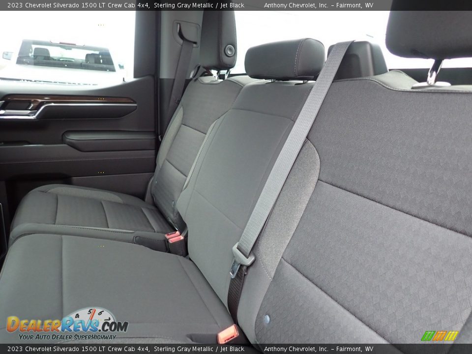 Rear Seat of 2023 Chevrolet Silverado 1500 LT Crew Cab 4x4 Photo #12