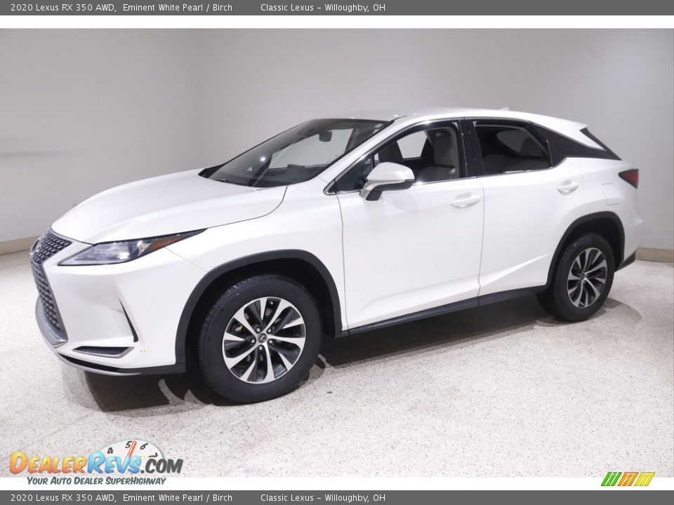 Front 3/4 View of 2020 Lexus RX 350 AWD Photo #3