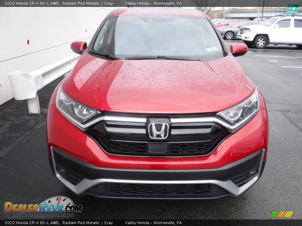 2020 Honda CR-V EX-L AWD Radiant Red Metallic / Gray Photo #5