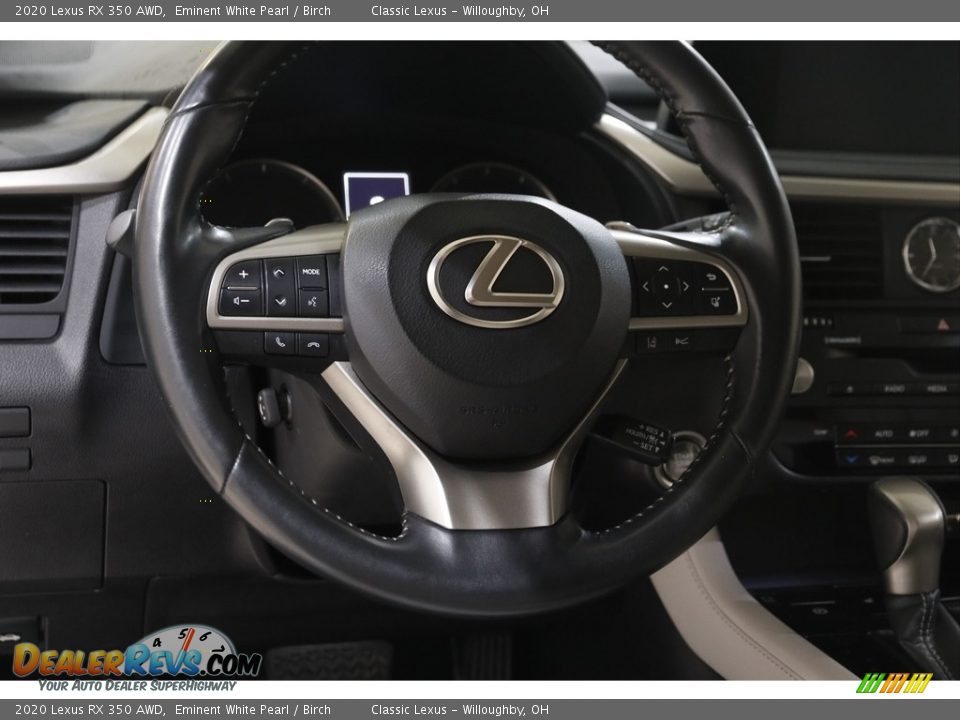 2020 Lexus RX 350 AWD Steering Wheel Photo #7