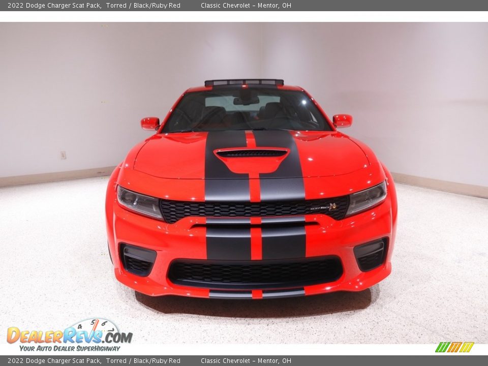 2022 Dodge Charger Scat Pack Torred / Black/Ruby Red Photo #2