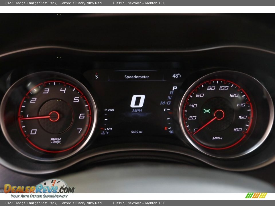 2022 Dodge Charger Scat Pack Gauges Photo #8