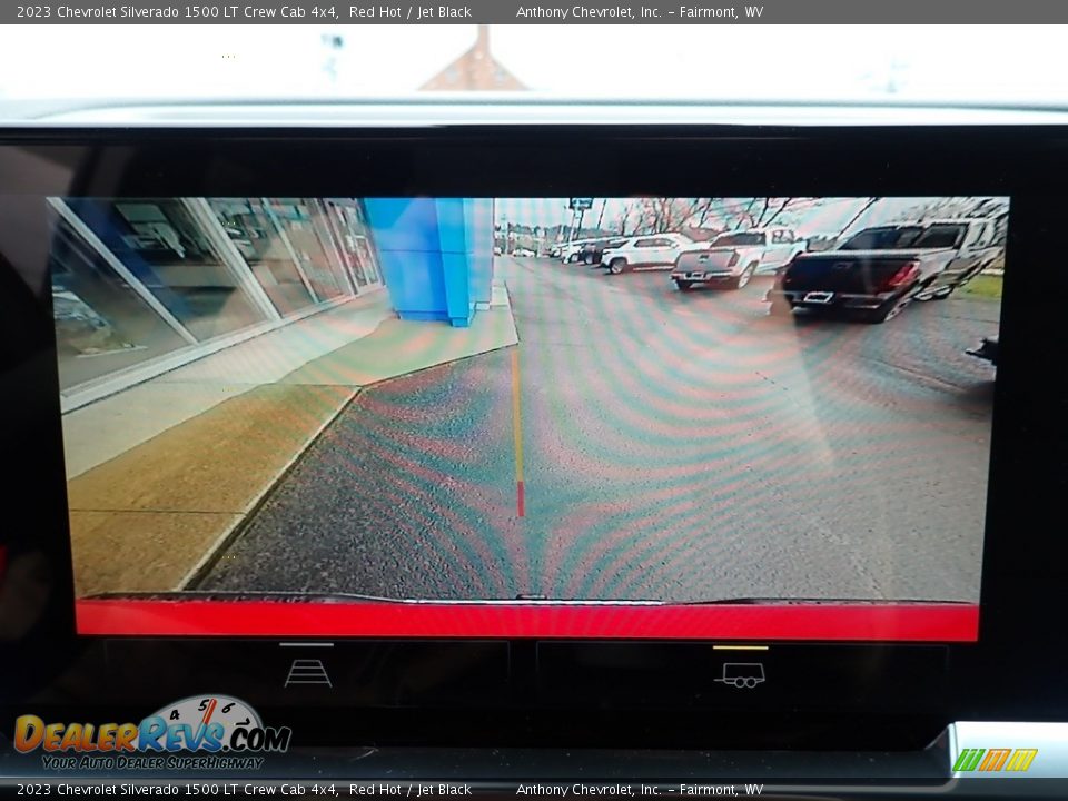 2023 Chevrolet Silverado 1500 LT Crew Cab 4x4 Red Hot / Jet Black Photo #19