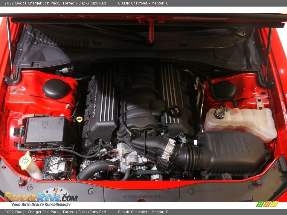 2022 Dodge Charger Scat Pack 392 SRT 6.4 Liter HEMI OHV 16-Valve VVT MDS V8 Engine Photo #21