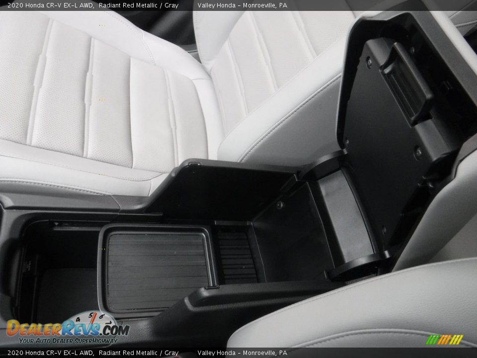 2020 Honda CR-V EX-L AWD Radiant Red Metallic / Gray Photo #26