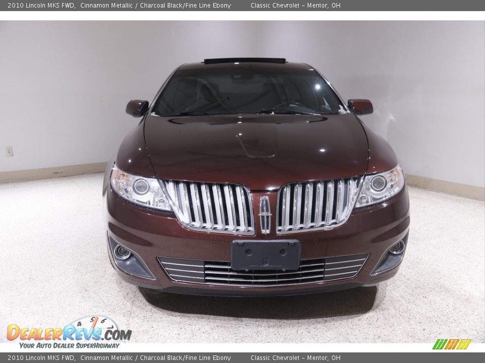 2010 Lincoln MKS FWD Cinnamon Metallic / Charcoal Black/Fine Line Ebony Photo #2