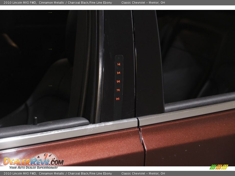 2010 Lincoln MKS FWD Cinnamon Metallic / Charcoal Black/Fine Line Ebony Photo #4