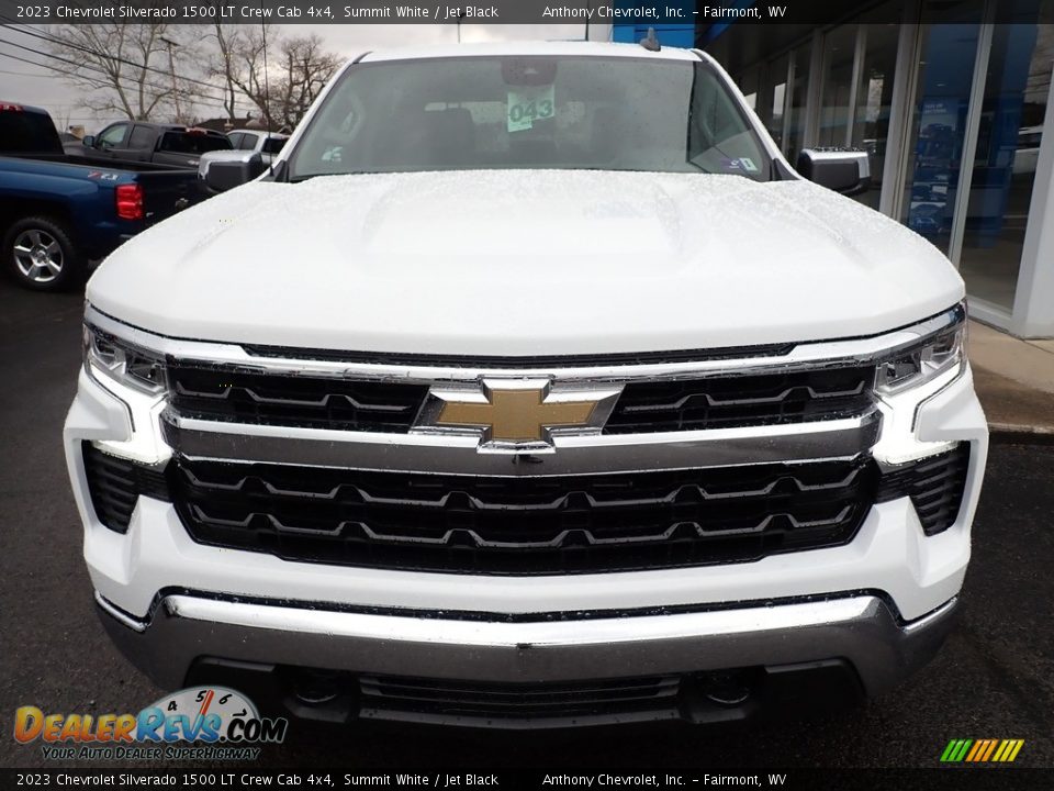 2023 Chevrolet Silverado 1500 LT Crew Cab 4x4 Summit White / Jet Black Photo #9