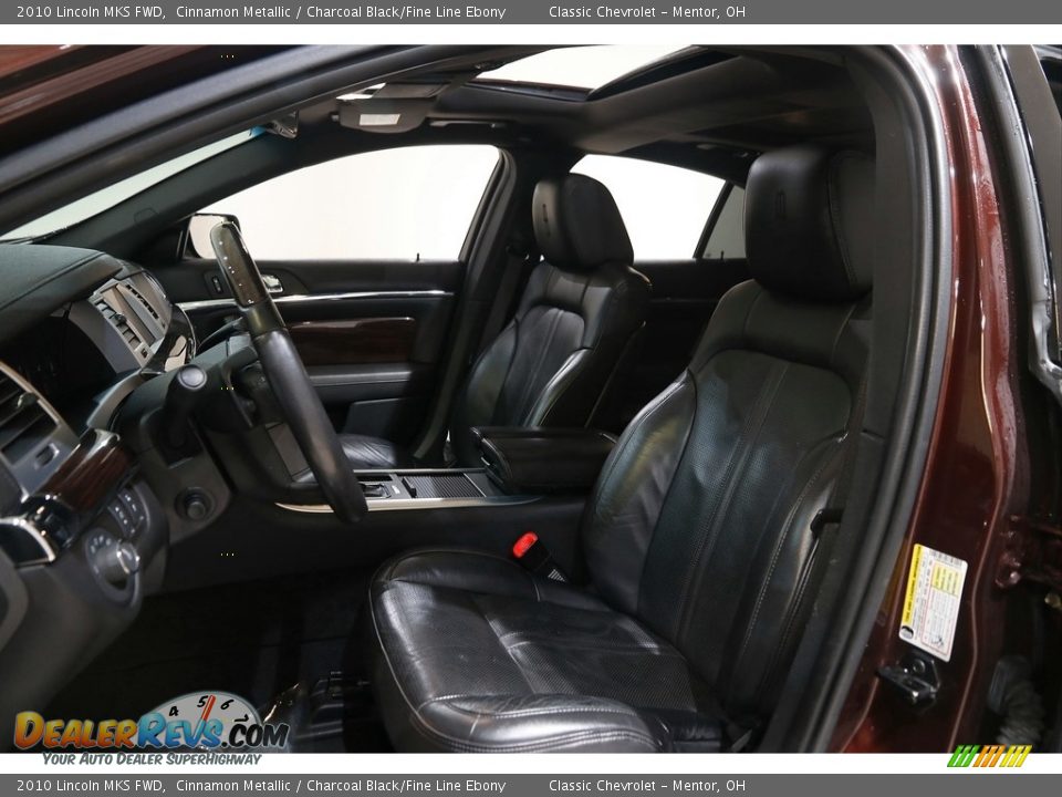 Front Seat of 2010 Lincoln MKS FWD Photo #6