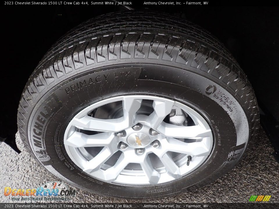 2023 Chevrolet Silverado 1500 LT Crew Cab 4x4 Summit White / Jet Black Photo #10