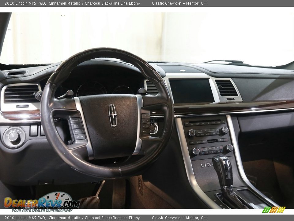 2010 Lincoln MKS FWD Cinnamon Metallic / Charcoal Black/Fine Line Ebony Photo #7