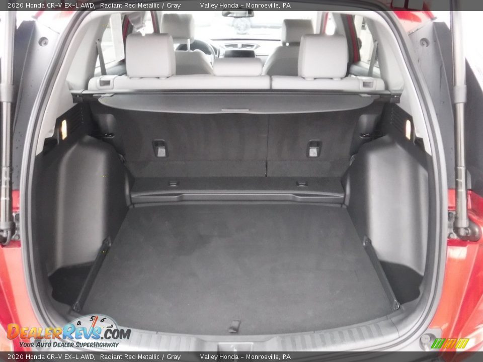 2020 Honda CR-V EX-L AWD Radiant Red Metallic / Gray Photo #32