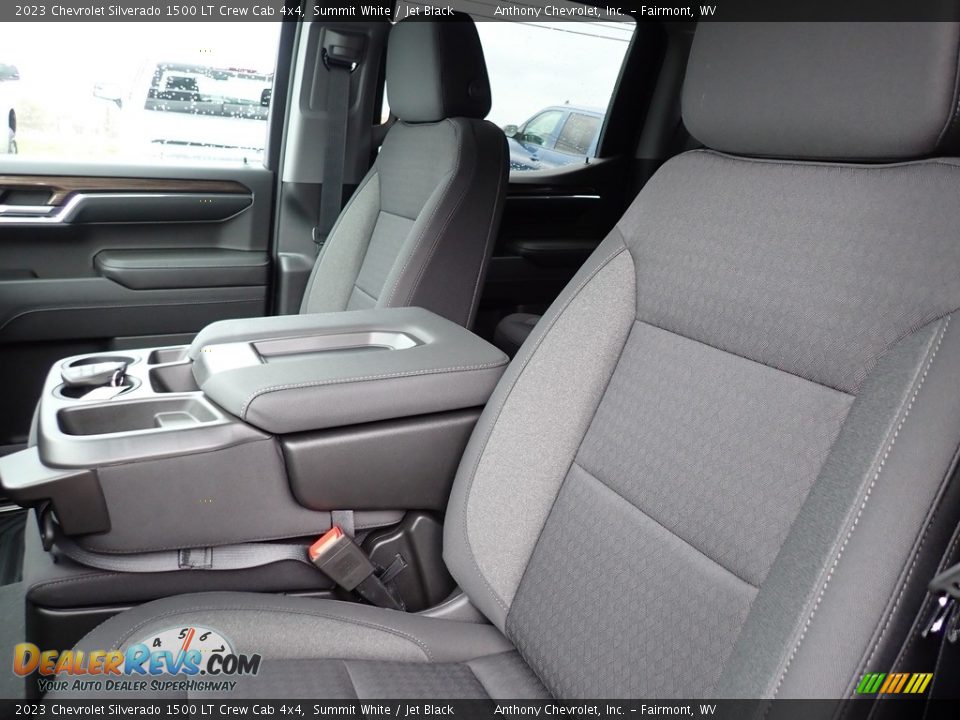2023 Chevrolet Silverado 1500 LT Crew Cab 4x4 Summit White / Jet Black Photo #11
