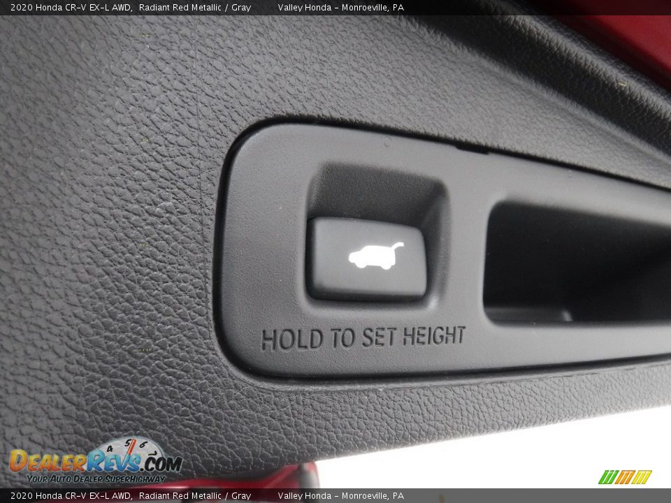 2020 Honda CR-V EX-L AWD Radiant Red Metallic / Gray Photo #33