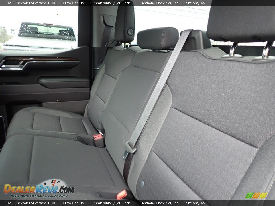 2023 Chevrolet Silverado 1500 LT Crew Cab 4x4 Summit White / Jet Black Photo #12