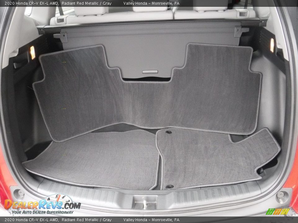2020 Honda CR-V EX-L AWD Radiant Red Metallic / Gray Photo #34