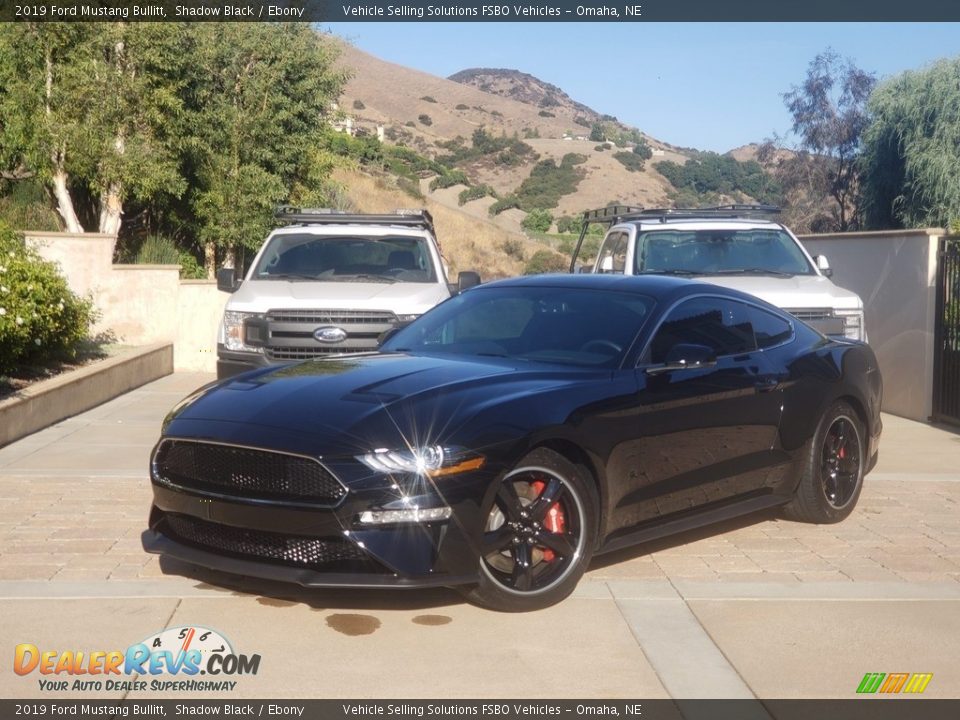 2019 Ford Mustang Bullitt Shadow Black / Ebony Photo #1