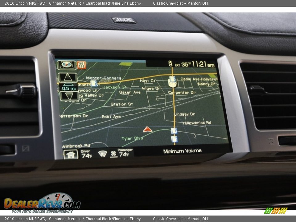 Navigation of 2010 Lincoln MKS FWD Photo #11
