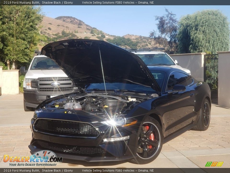 2019 Ford Mustang Bullitt Shadow Black / Ebony Photo #6