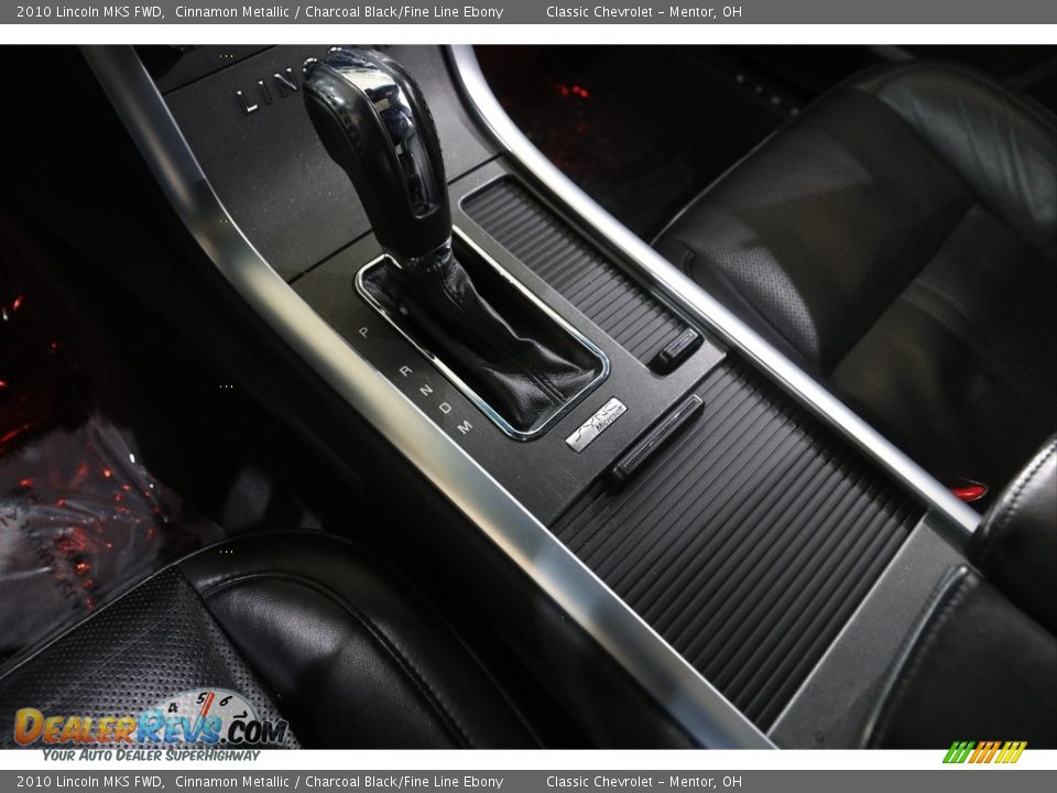 2010 Lincoln MKS FWD Cinnamon Metallic / Charcoal Black/Fine Line Ebony Photo #17