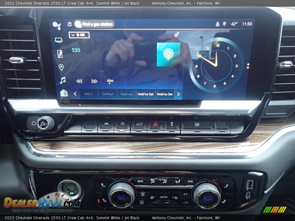 2023 Chevrolet Silverado 1500 LT Crew Cab 4x4 Summit White / Jet Black Photo #20