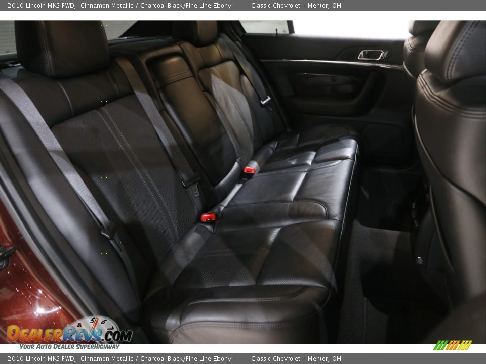 2010 Lincoln MKS FWD Cinnamon Metallic / Charcoal Black/Fine Line Ebony Photo #20