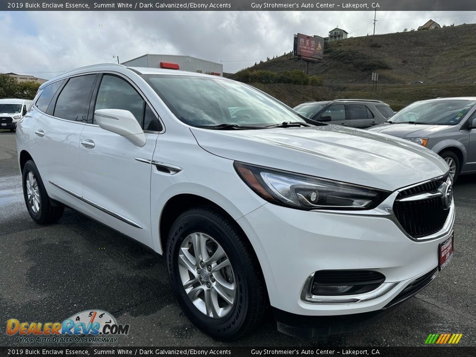 2019 Buick Enclave Essence Summit White / Dark Galvanized/Ebony Accents Photo #1