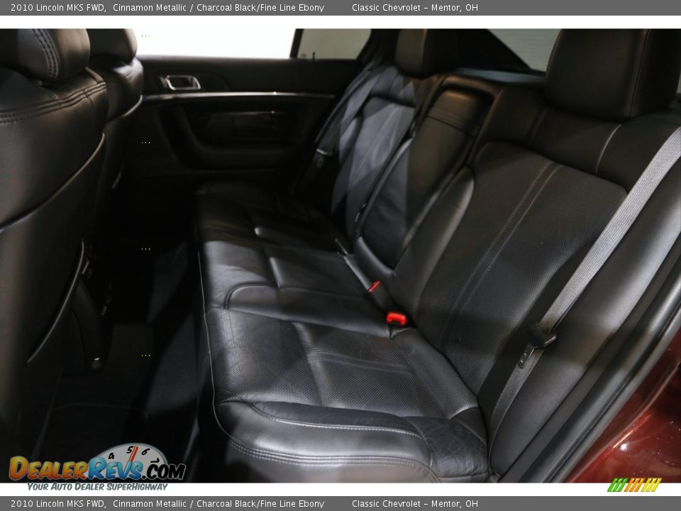 2010 Lincoln MKS FWD Cinnamon Metallic / Charcoal Black/Fine Line Ebony Photo #21