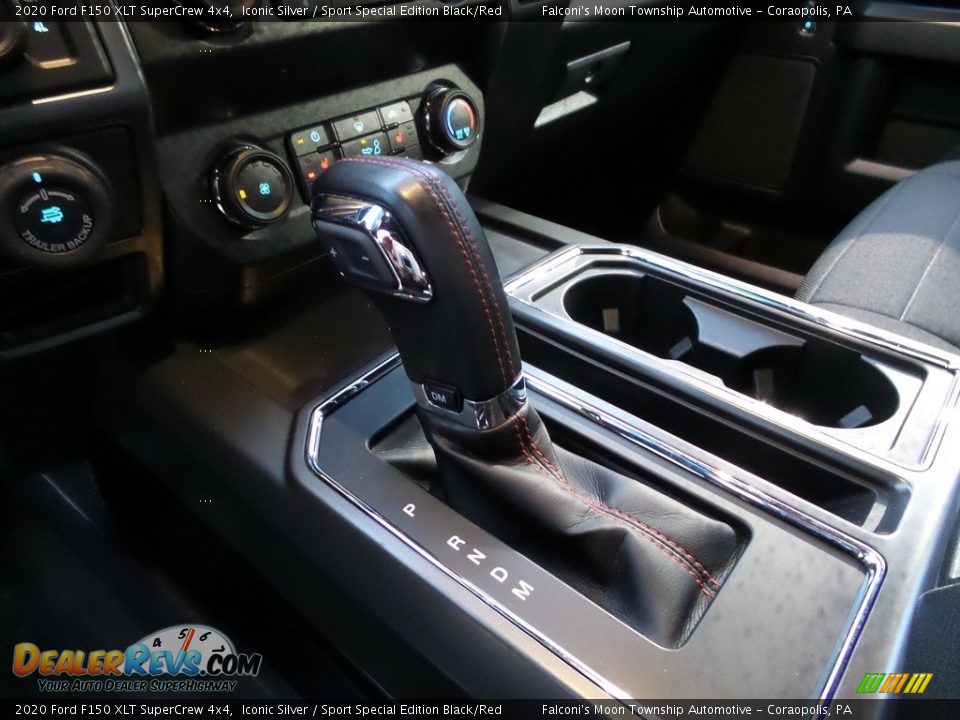 2020 Ford F150 XLT SuperCrew 4x4 Iconic Silver / Sport Special Edition Black/Red Photo #24