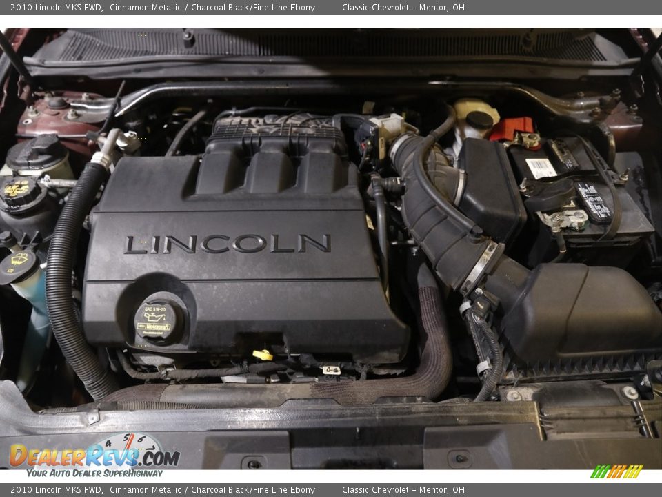 2010 Lincoln MKS FWD Cinnamon Metallic / Charcoal Black/Fine Line Ebony Photo #23