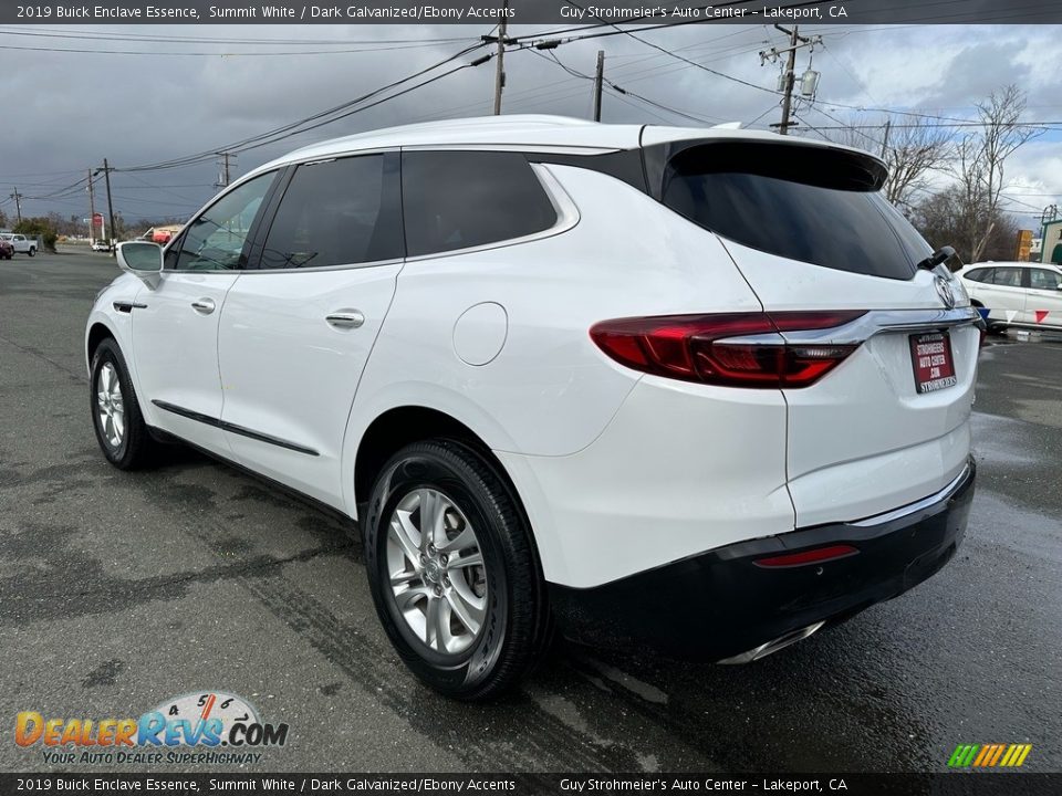 2019 Buick Enclave Essence Summit White / Dark Galvanized/Ebony Accents Photo #4