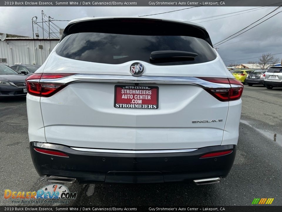 2019 Buick Enclave Essence Summit White / Dark Galvanized/Ebony Accents Photo #5