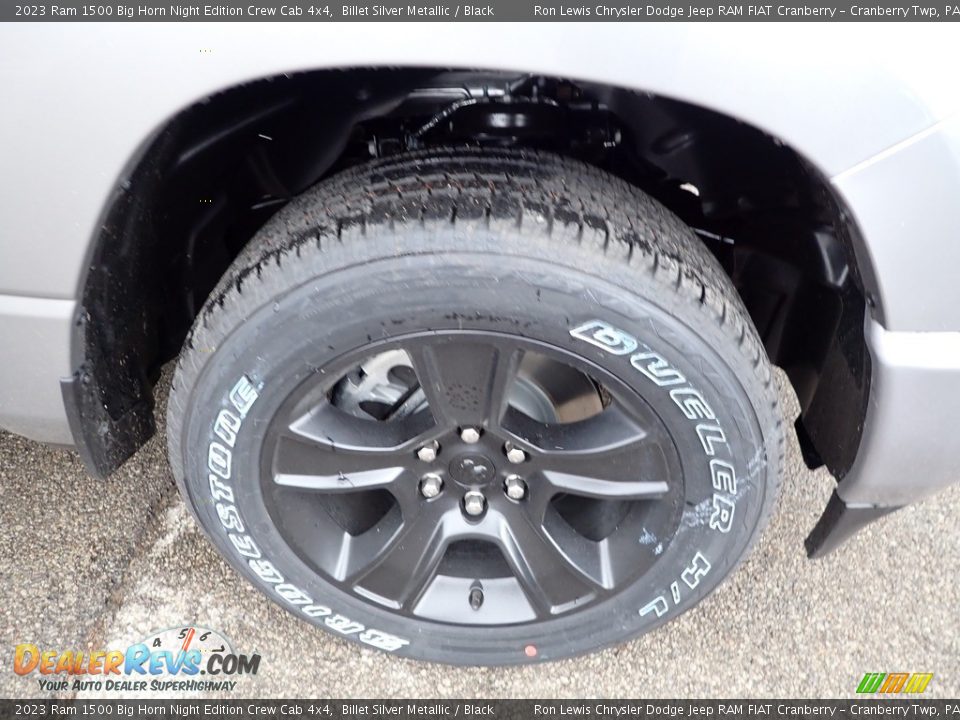 2023 Ram 1500 Big Horn Night Edition Crew Cab 4x4 Wheel Photo #9