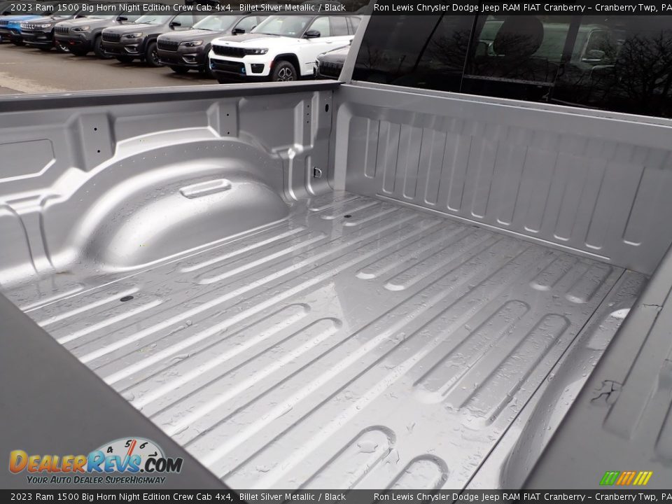 2023 Ram 1500 Big Horn Night Edition Crew Cab 4x4 Billet Silver Metallic / Black Photo #12