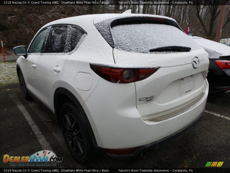 2018 Mazda CX-5 Grand Touring AWD Snowflake White Pearl Mica / Black Photo #2