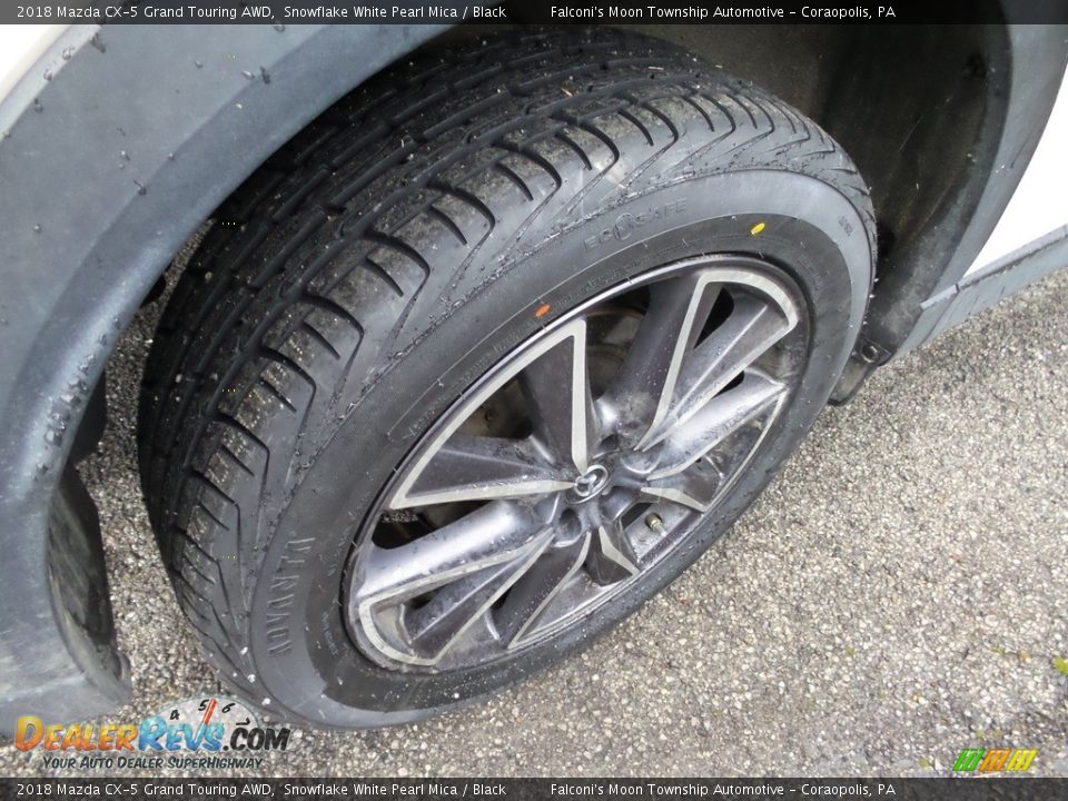 2018 Mazda CX-5 Grand Touring AWD Snowflake White Pearl Mica / Black Photo #5
