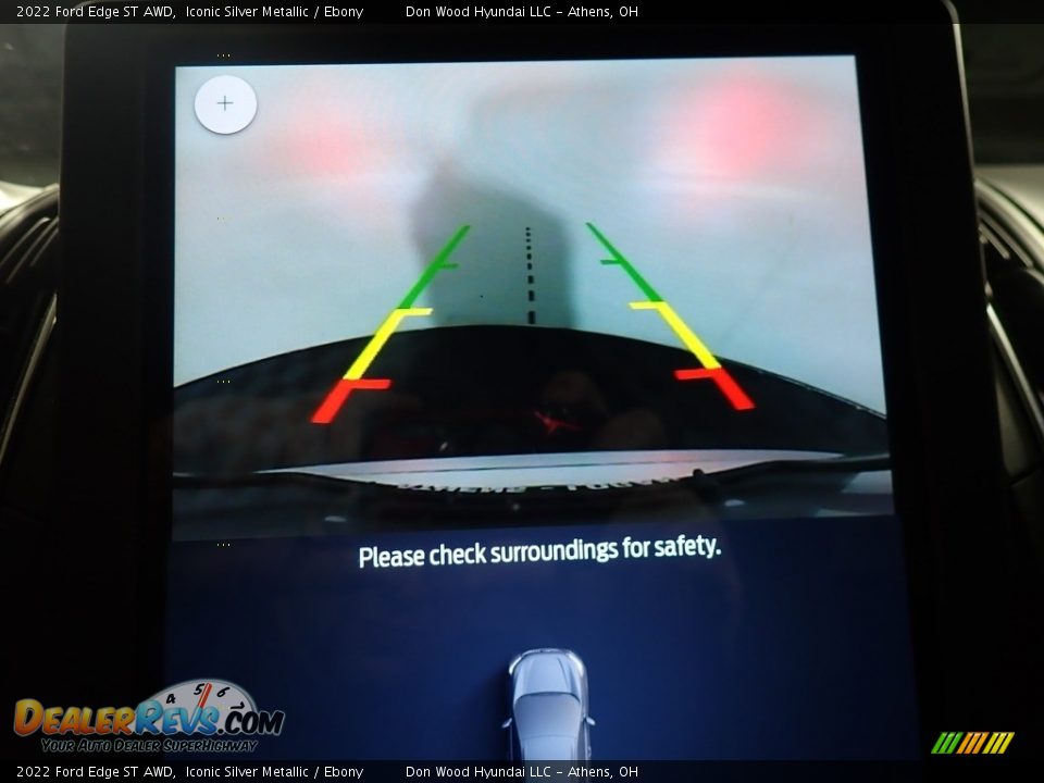 2022 Ford Edge ST AWD Iconic Silver Metallic / Ebony Photo #2