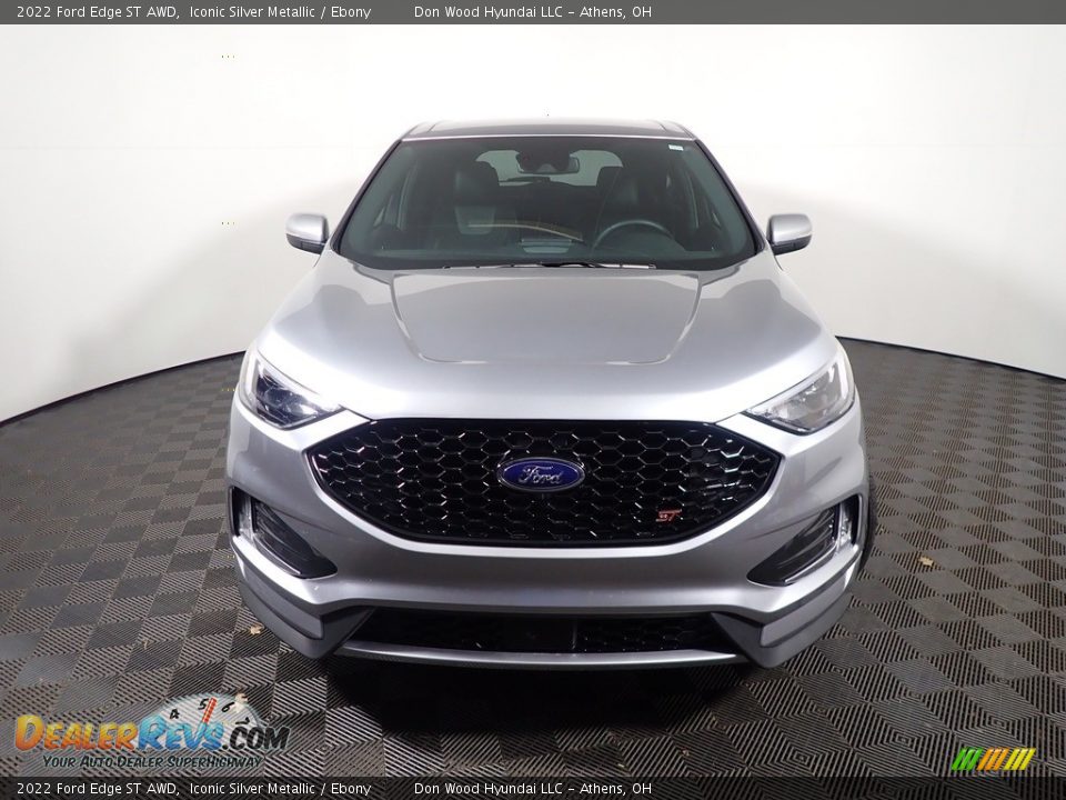 2022 Ford Edge ST AWD Iconic Silver Metallic / Ebony Photo #4