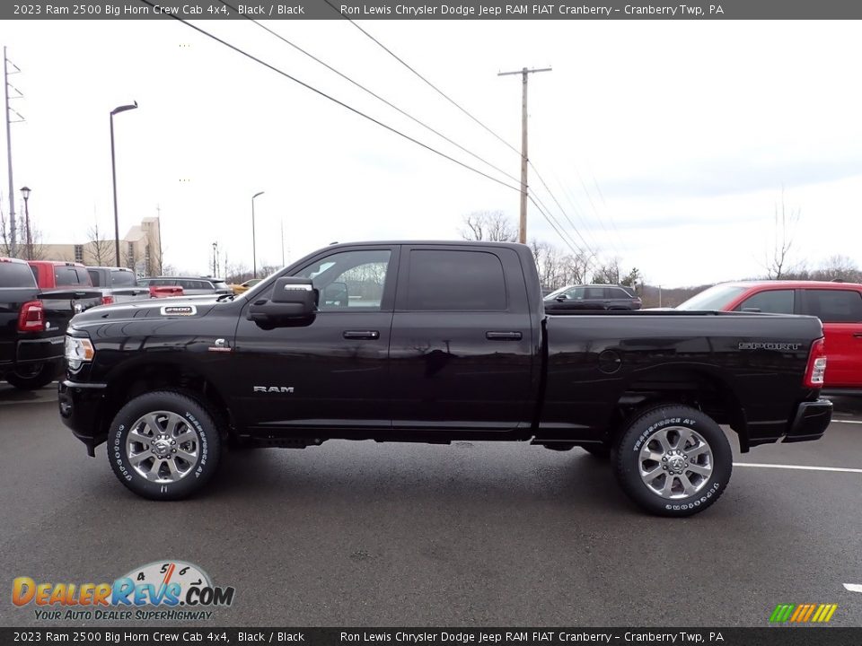 2023 Ram 2500 Big Horn Crew Cab 4x4 Black / Black Photo #2