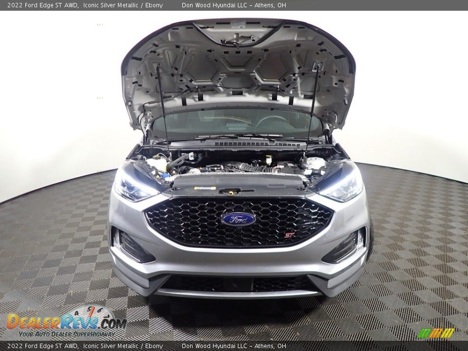 2022 Ford Edge ST AWD Iconic Silver Metallic / Ebony Photo #5